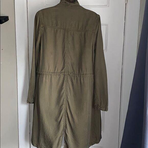 MAX JEANS Silver Sage Front Drape Jacket-S - Picture 5 of 8